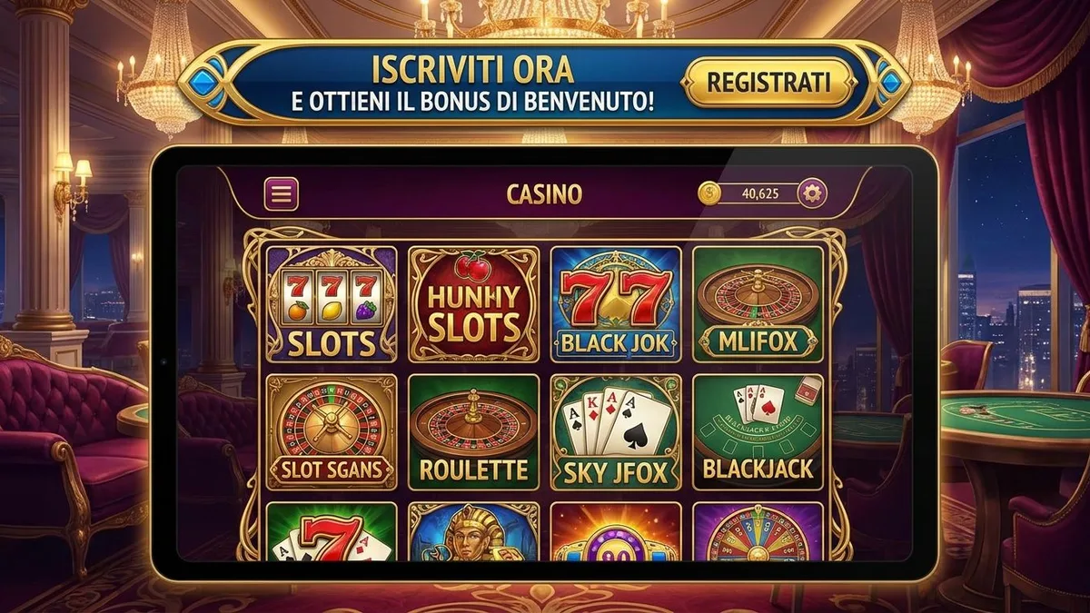 Registrazione con bonus